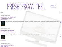 Tablet Screenshot of freshfromthe.com